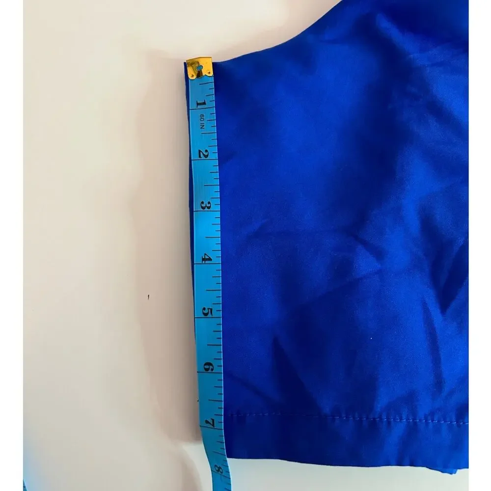 Speedo Men's Swim Lined Trunks Solid Blue Volley Board Shorts Mens Size XXL - Picture 10 of 11